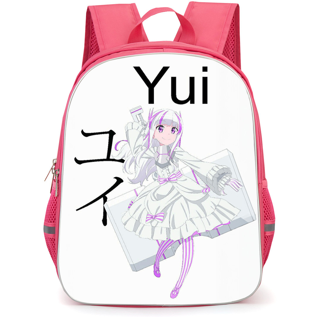 Bofuri I Don't Want to Get Hurt so I'll Max Out My Defense Yui Backpack School Bag StudentPack - Yui Combat Style Poster