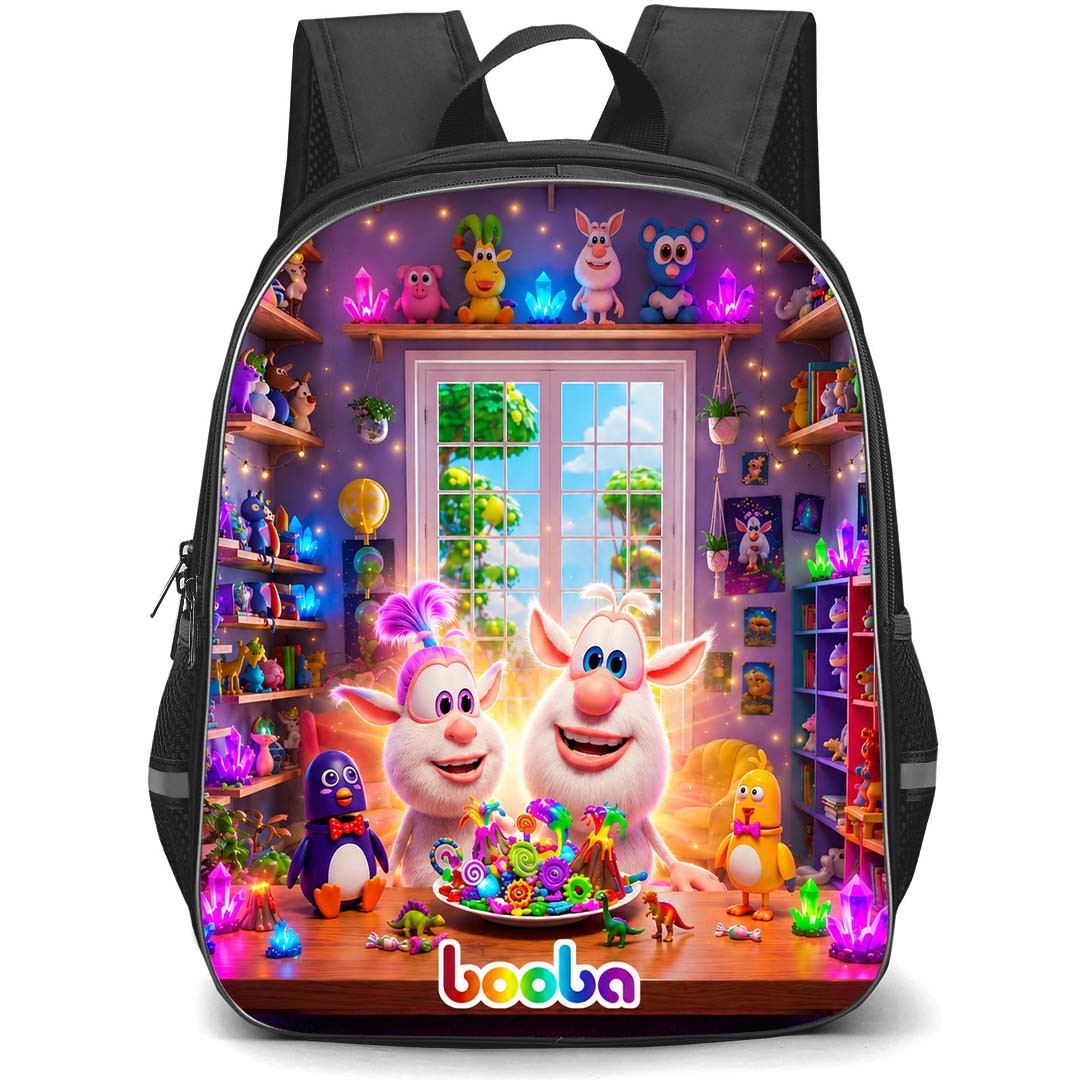 Booba Backpack School Bag StudentPack - Booba Dreamy Cartoon Toy Collection Poster
