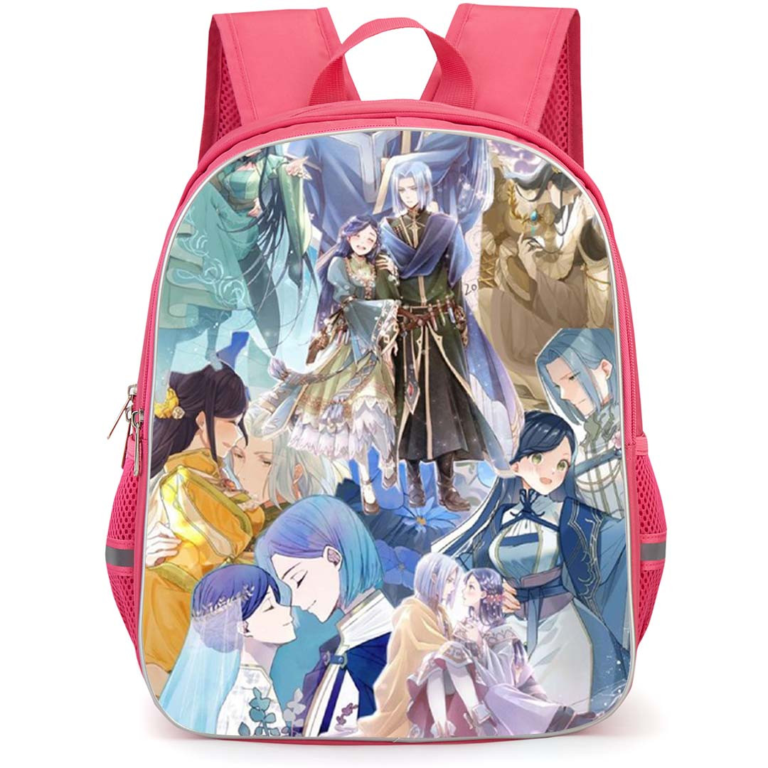 Ascendance Of A Bookworm Backpack School Bag StudentPack - Ferdinand And Myne Smiling Happy Collage