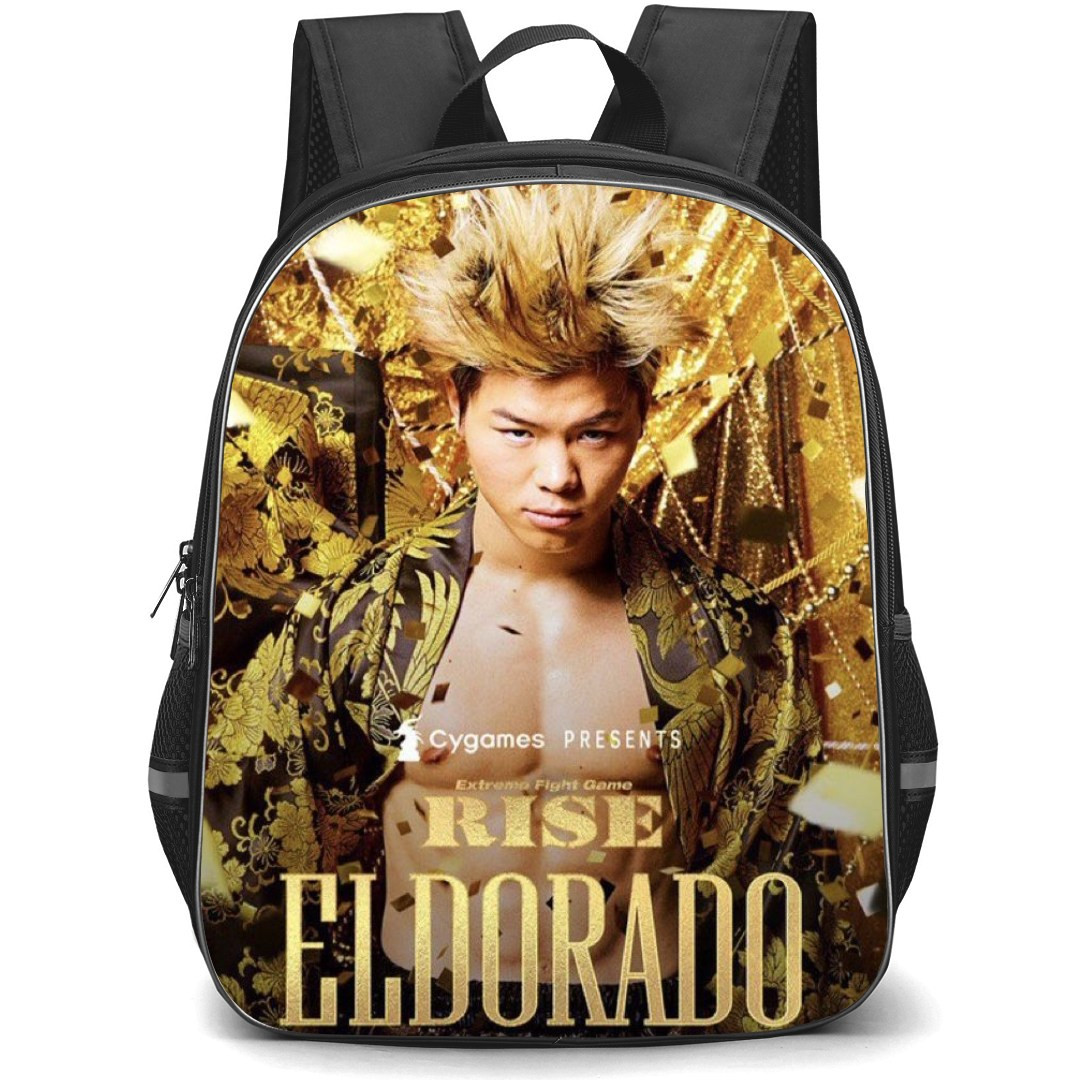 Tenshin Nasukawa Backpack StudentPack - Tenshin Nasukawa Rise Eldorado 2021 Golden Effect Poster