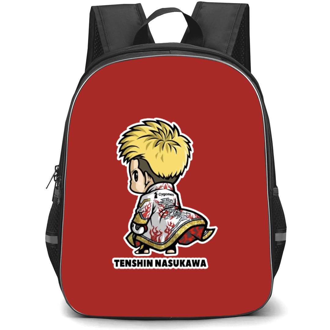Tenshin Nasukawa Backpack StudentPack - Tenshin Nasukawa Standing Back Chibi Art Sticker