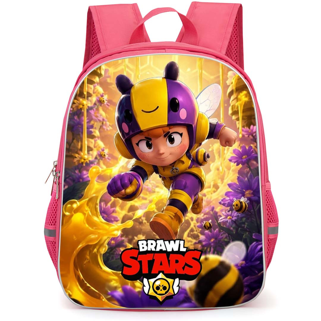 Brawl Stars Bea Backpack School Bag StudentPack - Bea Honey Hive Adventure Poster