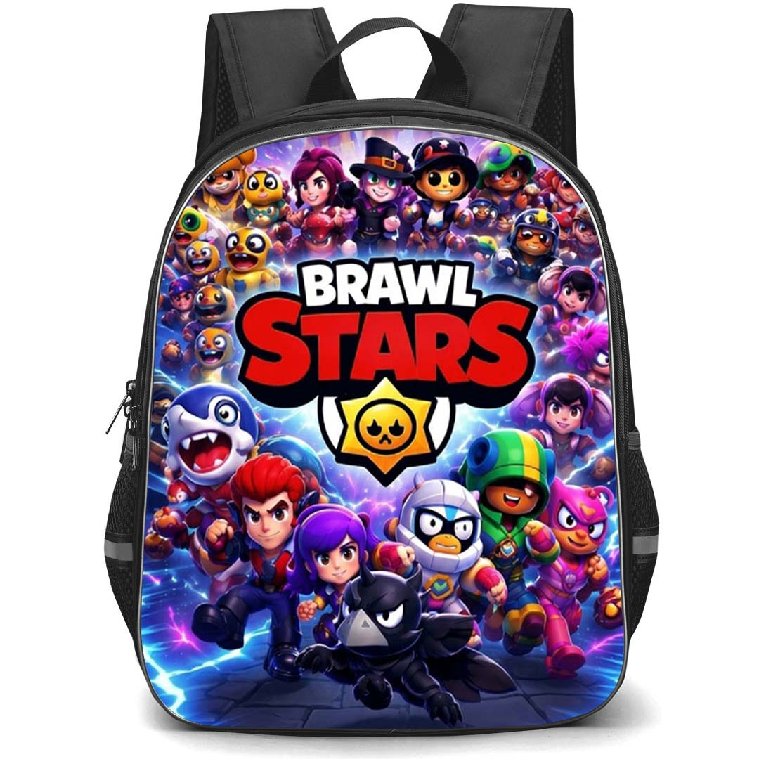 Brawl Stars Backpack School Bag StudentPack - Brawl Stars Epic Character Universe Poster