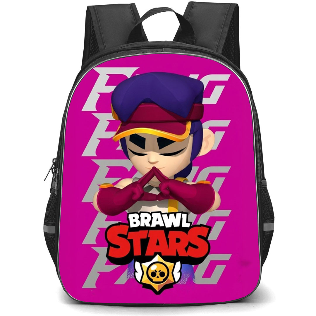 Brawl Stars Fang Backpack School Bag StudentPack - Fang Signature Pose Poster