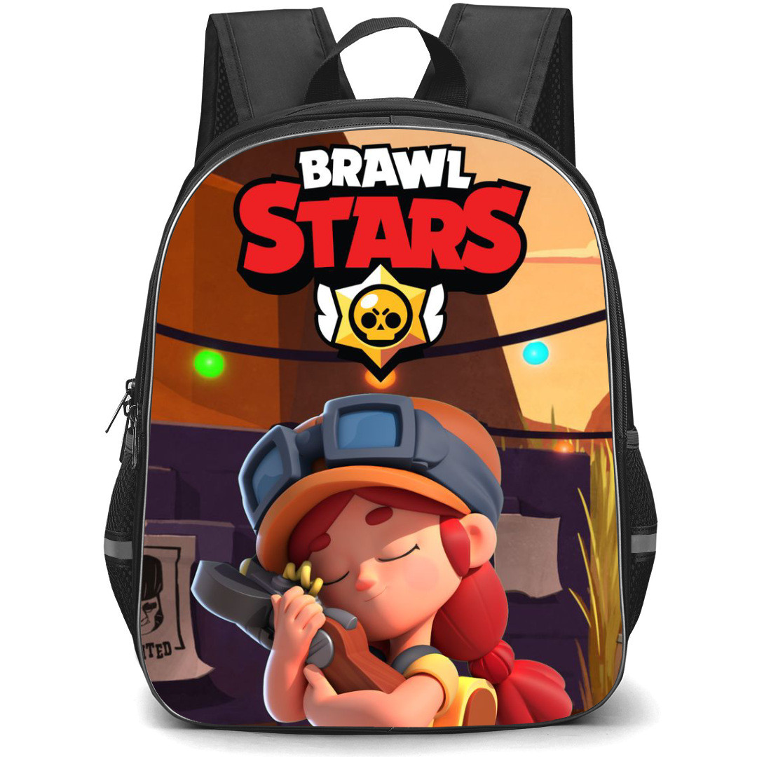 Brawl Stars Jessie Backpack StudentPack - Brawl Stars Jessie Standing 3D Art Poster