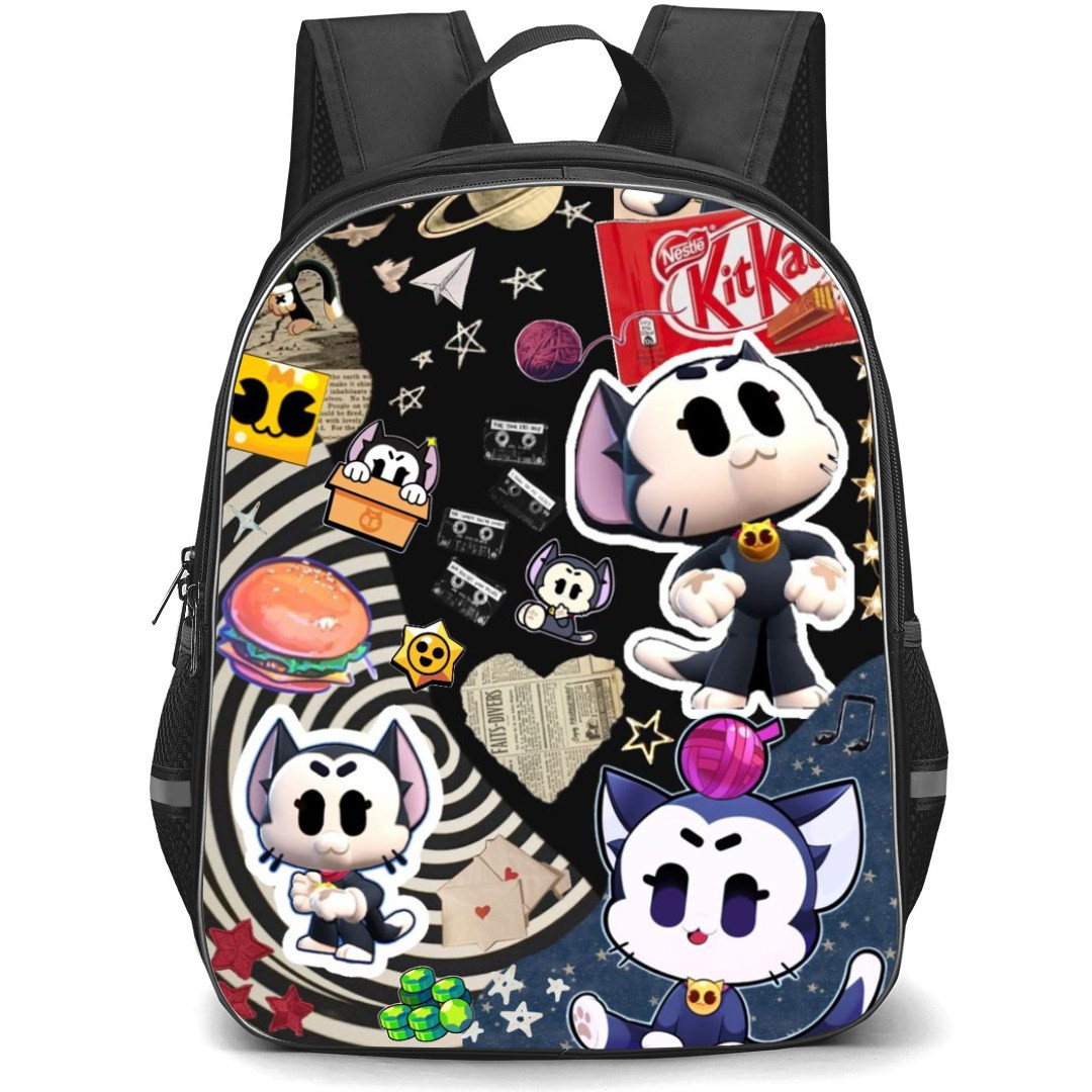 Brawl Stars Kit Backpack StudentPack - Brawl Stars Kit Sticker Collage Poster