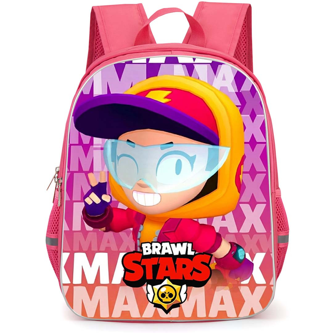 Brawl Stars Max Backpack School Bag StudentPack - Max Speedster Poster