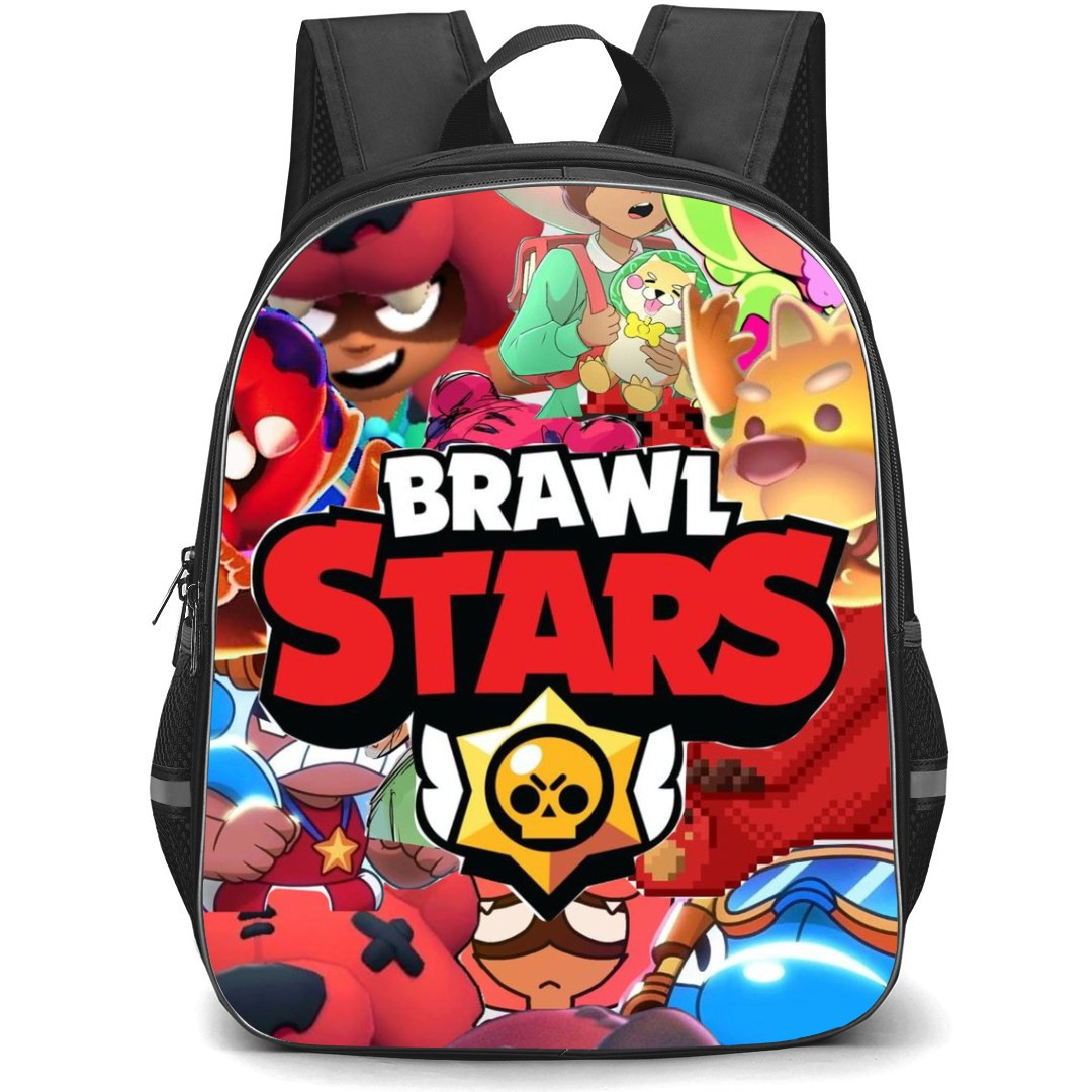 Brawl Stars Nita Backpack StudentPack - Brawl Stars Nita Illustration Art Collage