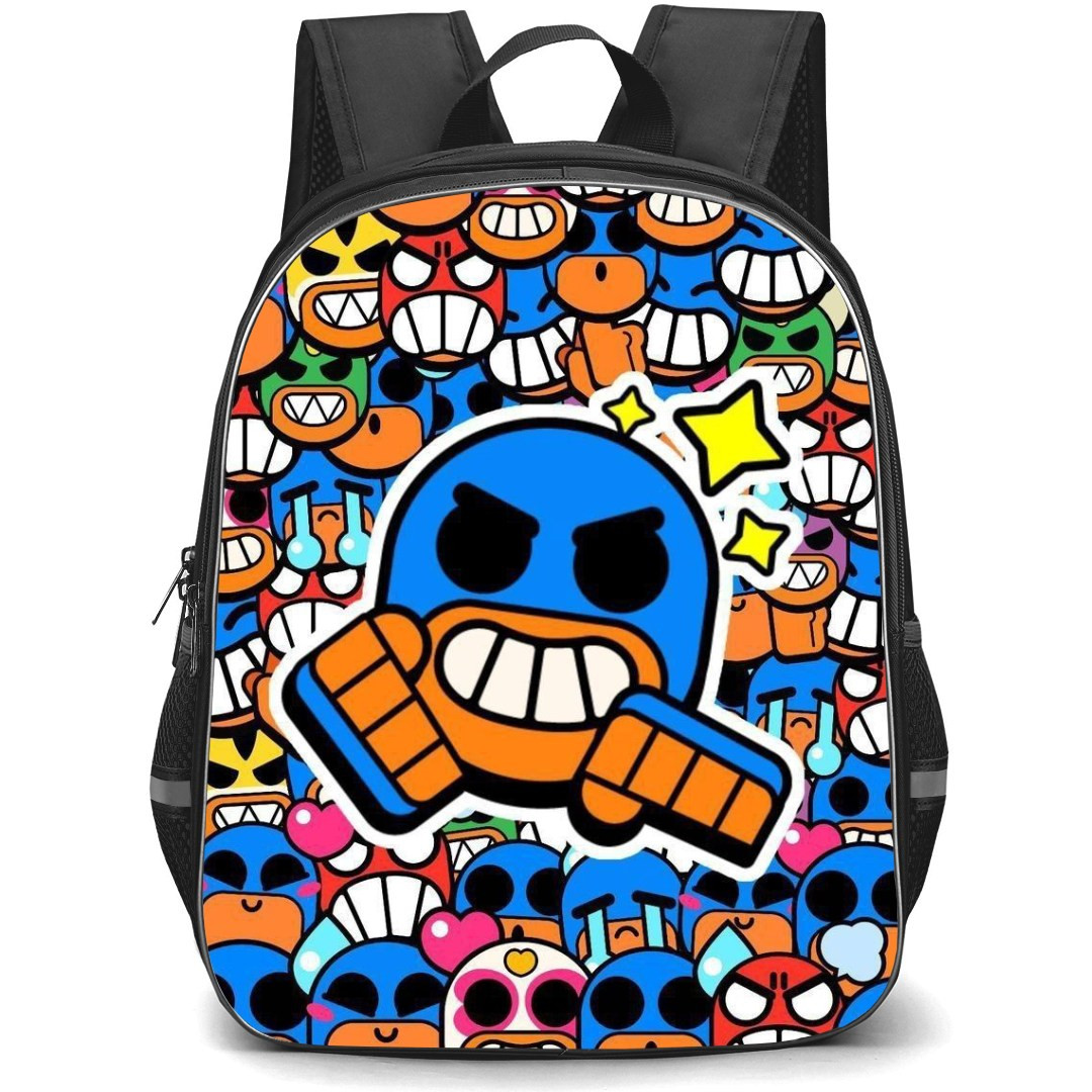 Brawl Stars El Primo Backpack StudentPack - Brawl Stars El Primo Avatar Sticker