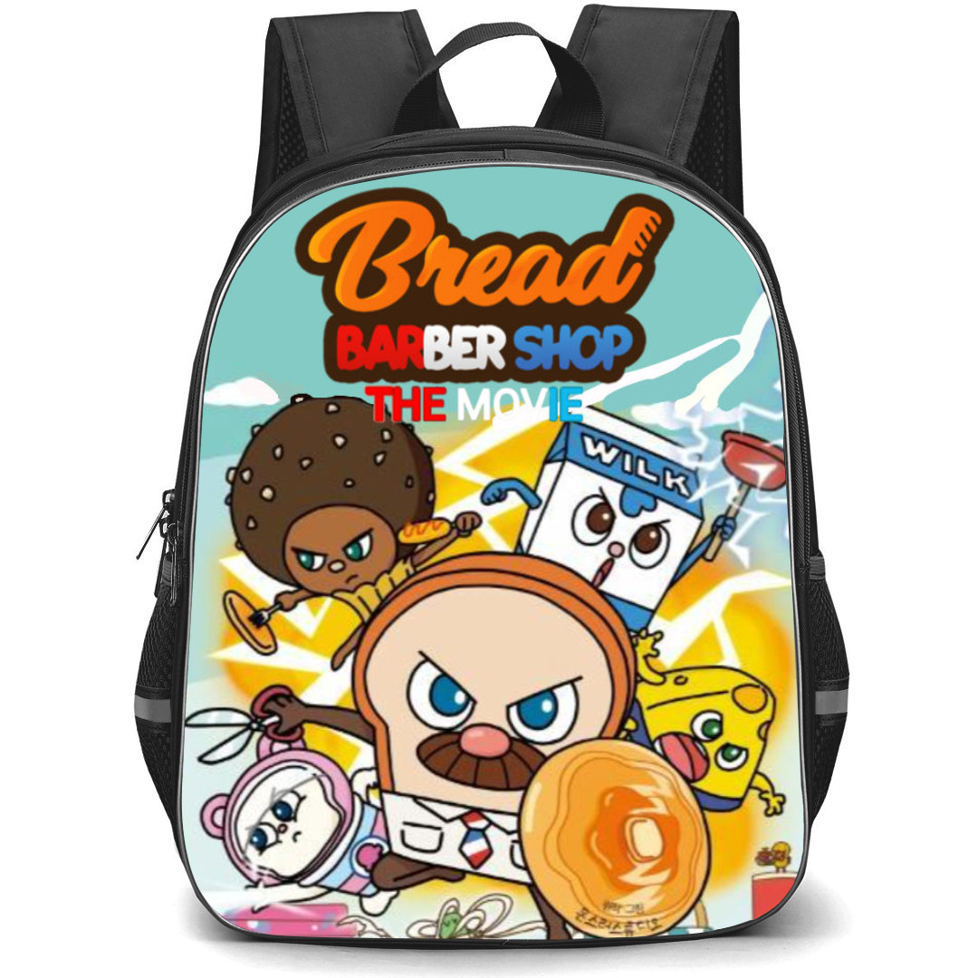 Bread Barbershop Backpack School Bag StudentPack - Fighting Fierce Series Poster Cartoon Art