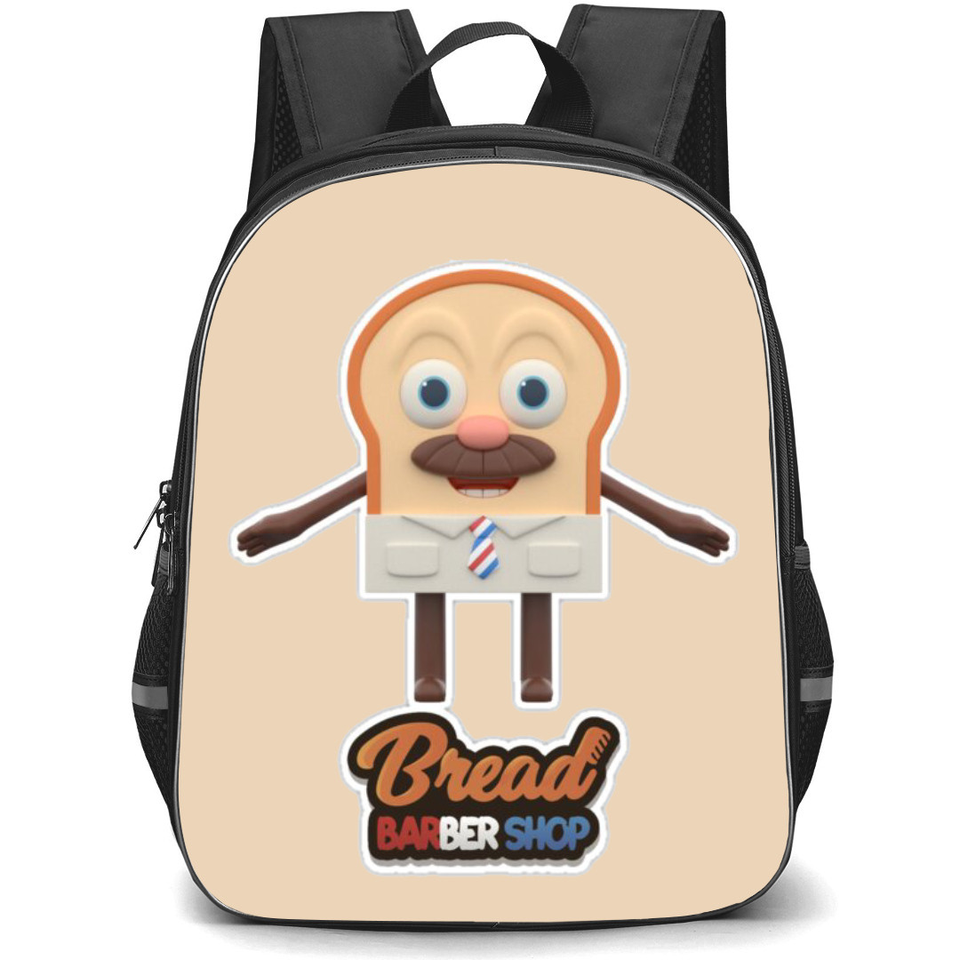 Bread Barbershop Master Bread Backpack School Bag StudentPack - Master Bread Smiling Portrait Series Sticker