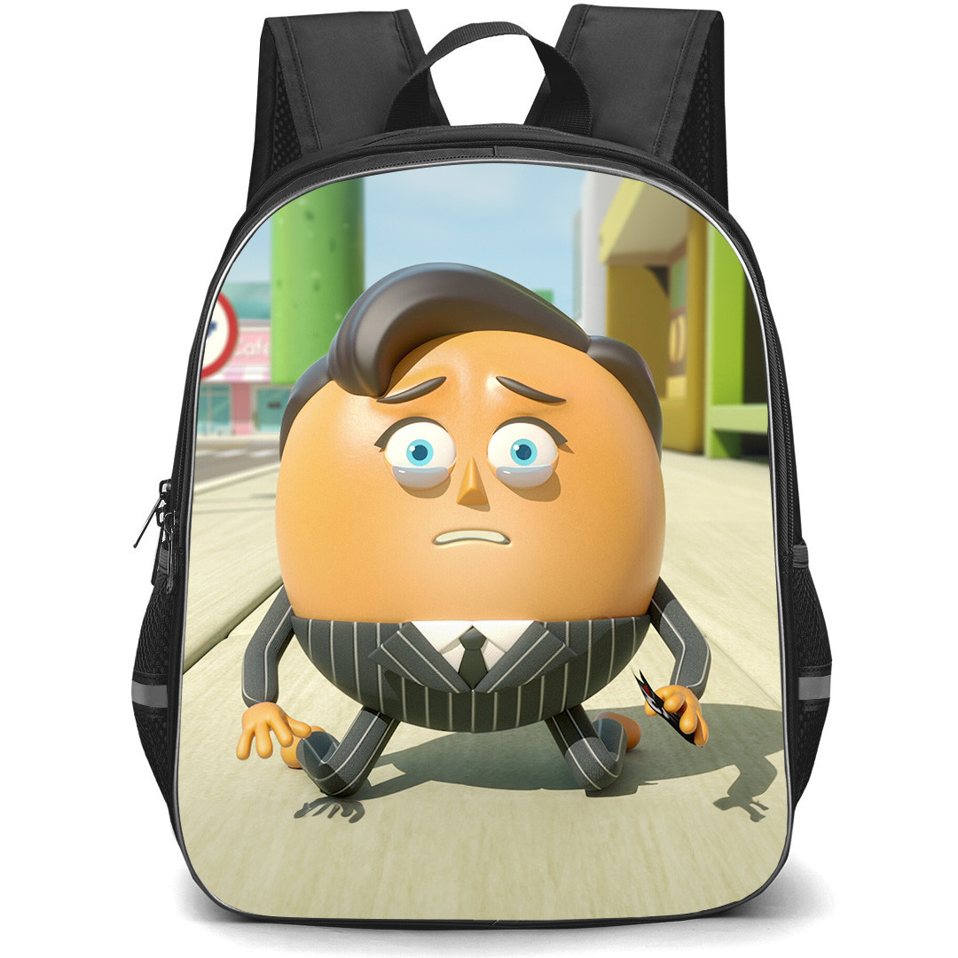 Bread Barbershop Bagel Backpack StudentPack - Bagel Crying
