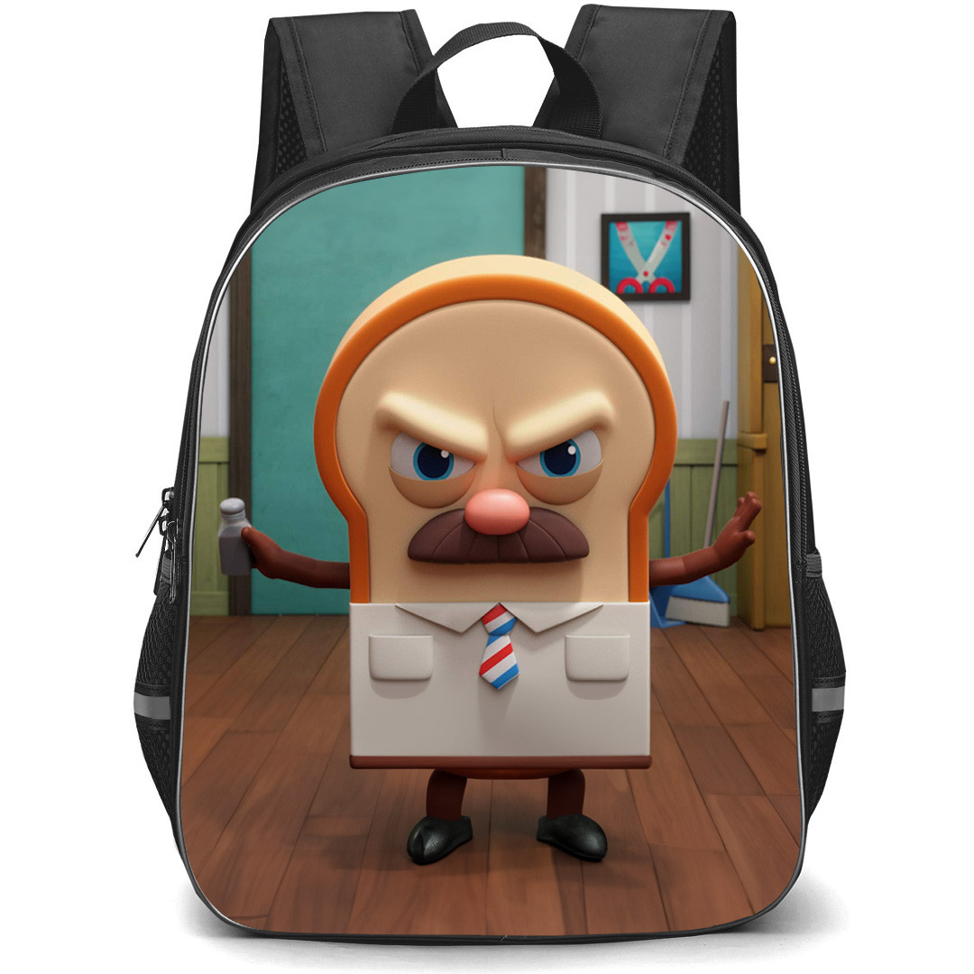 Bread Barbershop Master Bread Backpack StudentPack - Master Bread Angry