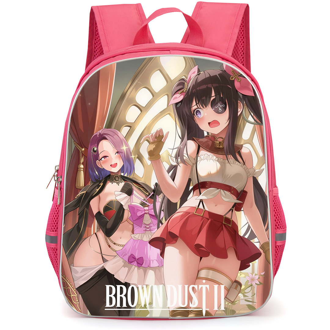 Brown Dust 2 Backpack School Bag StudentPack - Eleanor And Layla Fitting Dress Scene Poster
