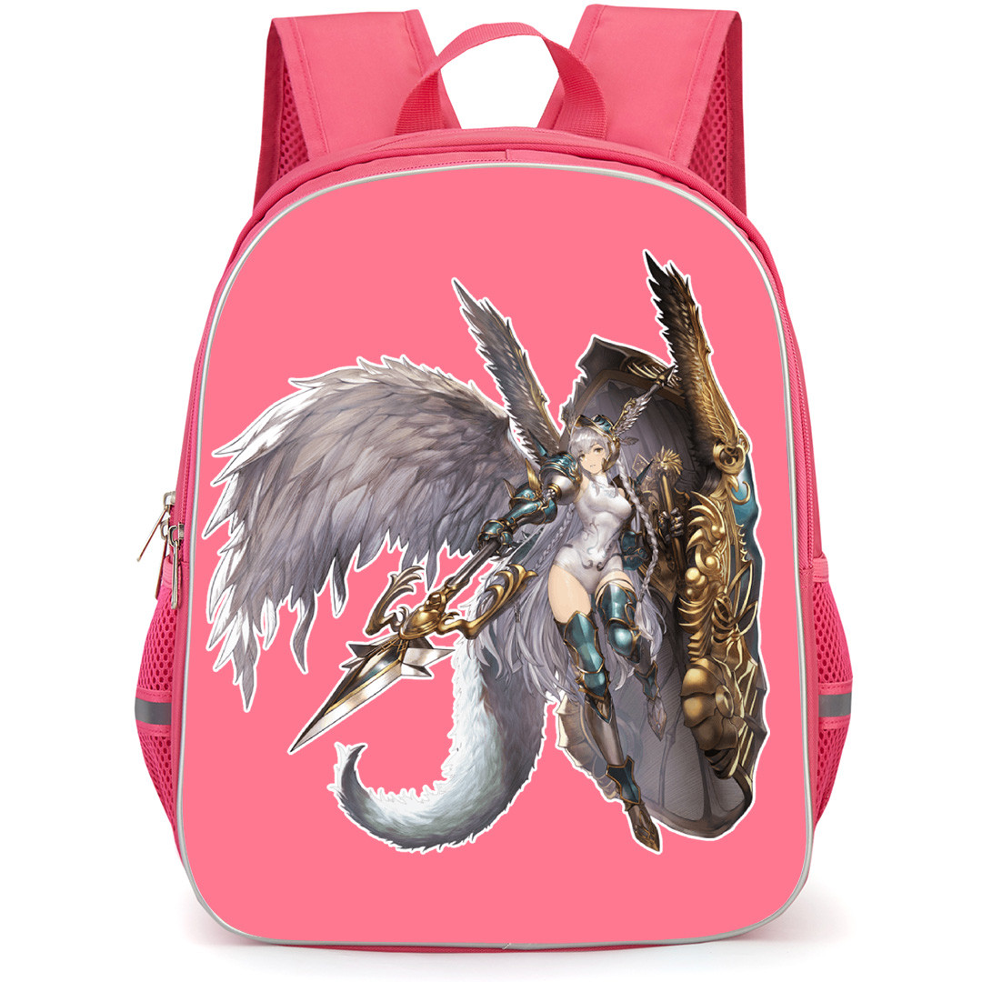 Brown Dust 2 Granhildr Backpack School Bag StudentPack - Granhildr Weapon Pose Sticker