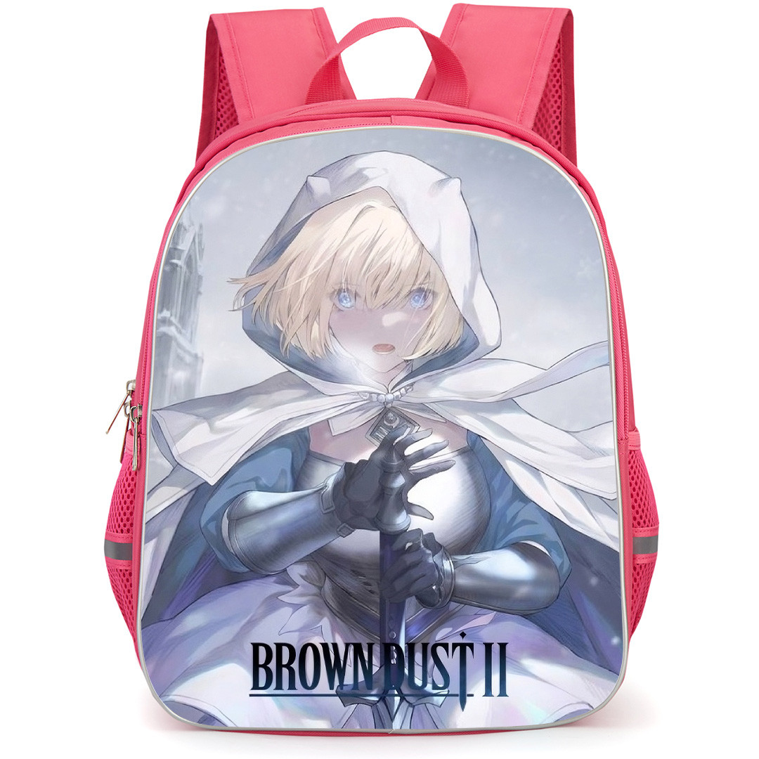 Brown Dust 2 Justia Backpack School Bag StudentPack - Justia Holding Weapon Poster