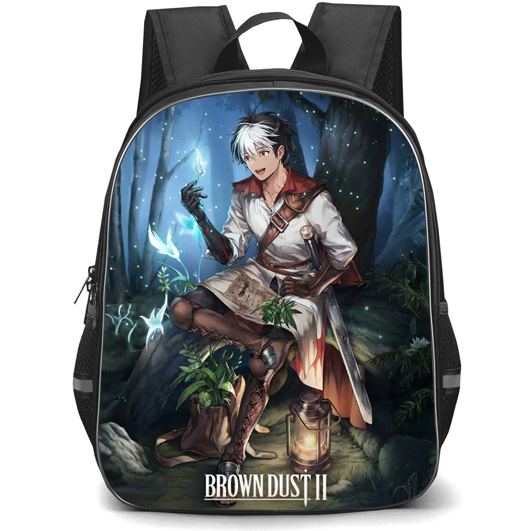 Brown Dust 2 Lathel Backpack School Bag StudentPack - Lathel Sitting Beside A Tree Poster
