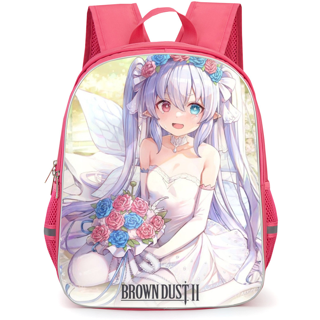 Brown Dust 2 Refithea Backpack School Bag StudentPack - Refithea Holding Bouquet Wallpaper
