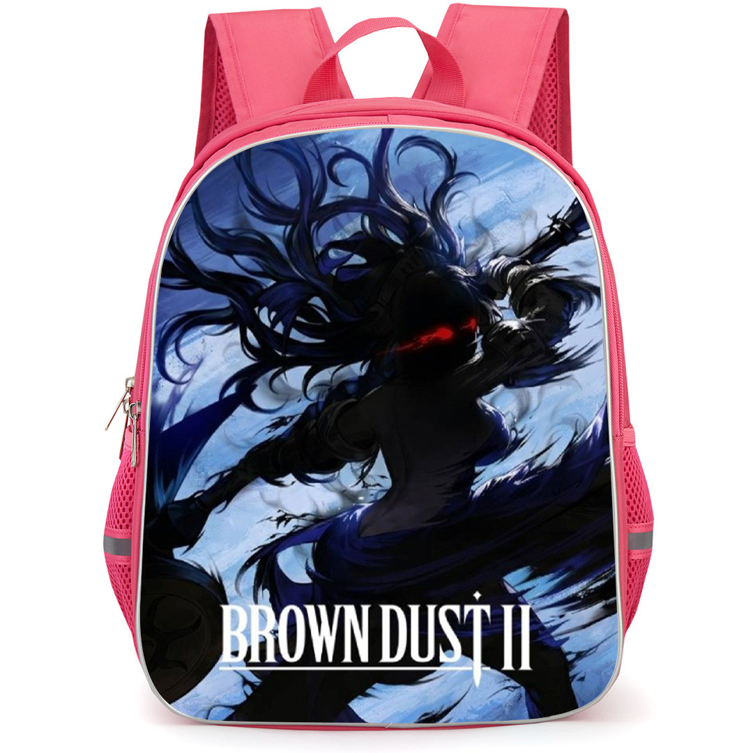 Brown Dust 2 Teresse Backpack School Bag StudentPack - Teresse Black Silhouette Poster