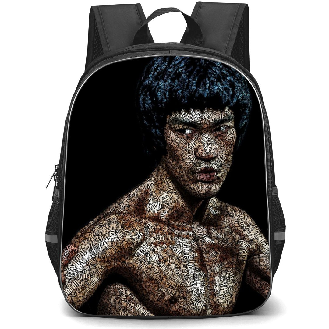 Bruce Lee Backpack StudentPack - Bruce Lee Letter Portrait
