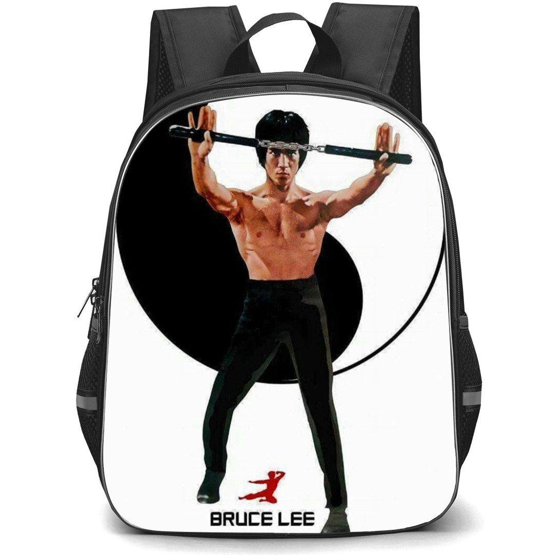 Bruce Lee Backpack StudentPack - Bruce Lee Yin Yang Portrait
