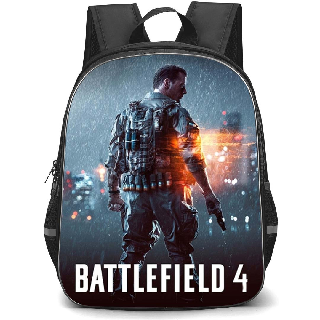 Battlefield Backpack School Bag StudentPack - Battlefield 4 Game Cover Art