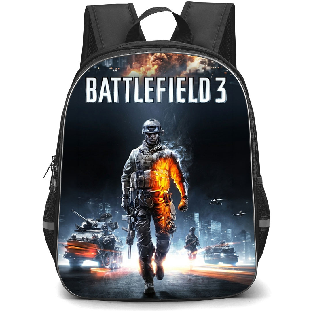 Battlefield Backpack School Bag StudentPack - Battlefield 5 Game Cover Art