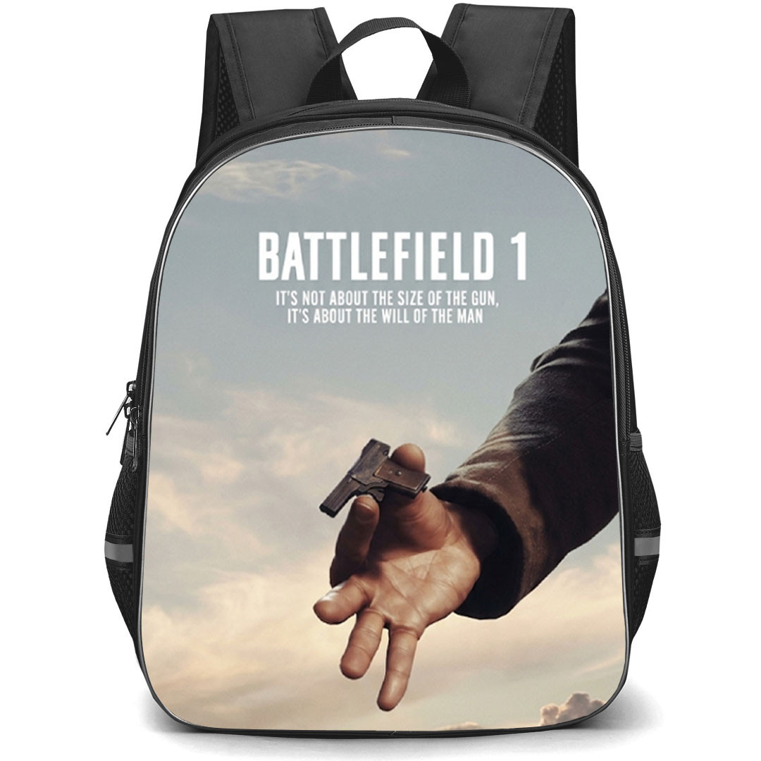 Battlefield Backpack School Bag StudentPack - Battlefield Phrase Game Poster