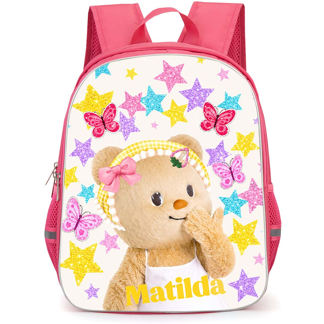Butterbear Backpack School Bag StudentPack - Butterbear Matilda Fairycore Butterfly Stars Poster