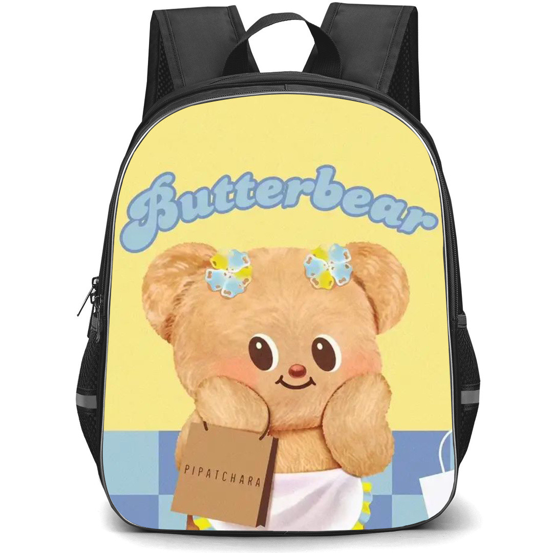 Butterbear Backpack StudentPack - Butterbear Pipaichara Illustration