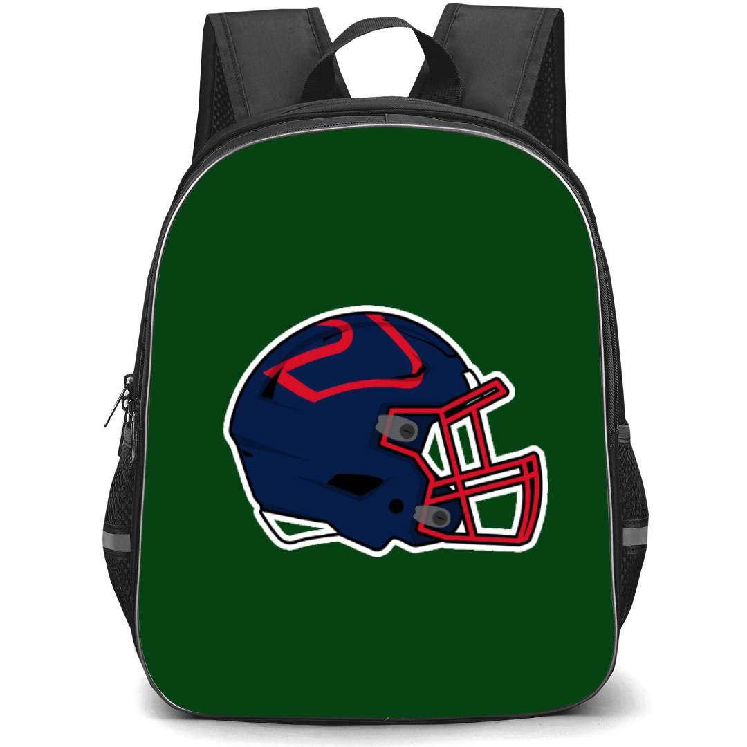 Montreal Alouettes Backpack School Bag StudentPack - Team Helmet Cartoon Art Sticker