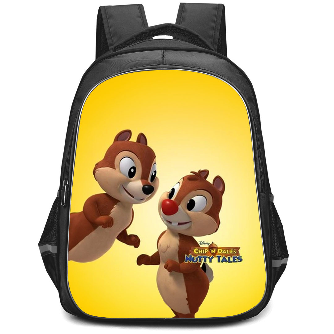 Chip 'N Dale's Nutty Tales Backpack StudentPack - Chip 'N Dale's Nutty Tales Yellow Background Poster 2017