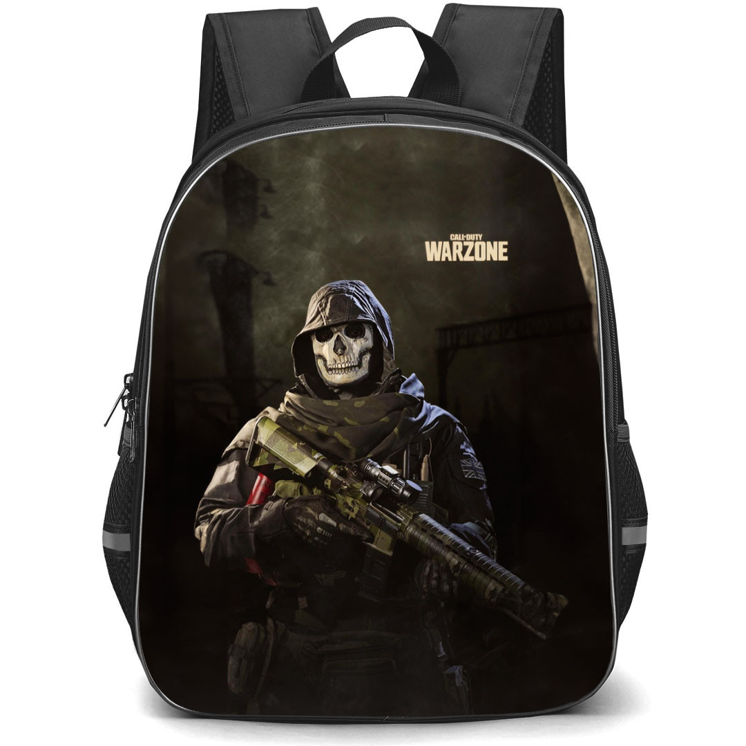 Call Of Duty Ghost Backpack StudentPack - Ghost Carrying Weapon