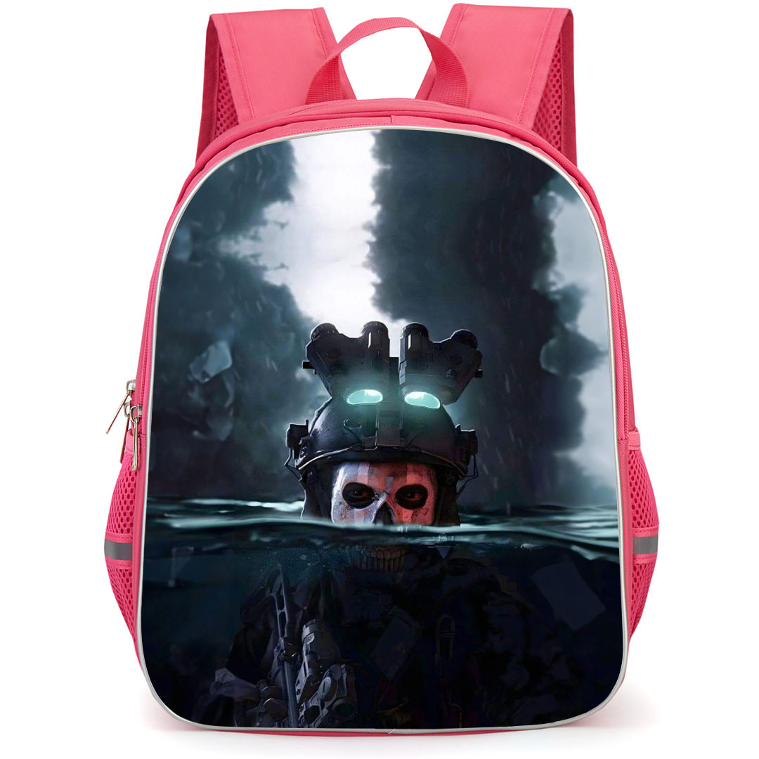 Call Of Duty Ghost Backpack StudentPack - Ghost In the Water