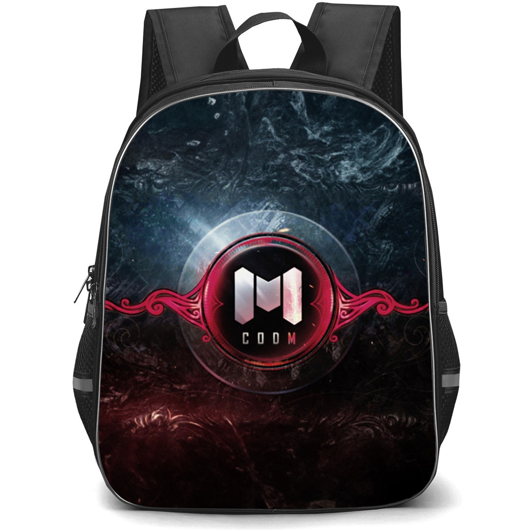 Call Of Duty Backpack StudentPack - Call Of Duty Logo On Metal
