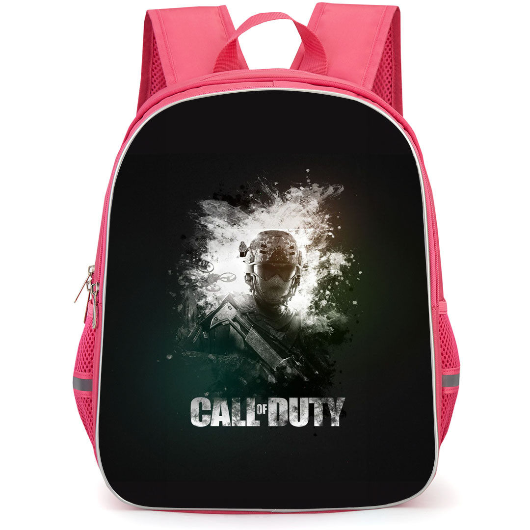 Call Of Duty Backpack StudentPack - Call Of Duty Soldier Black Background