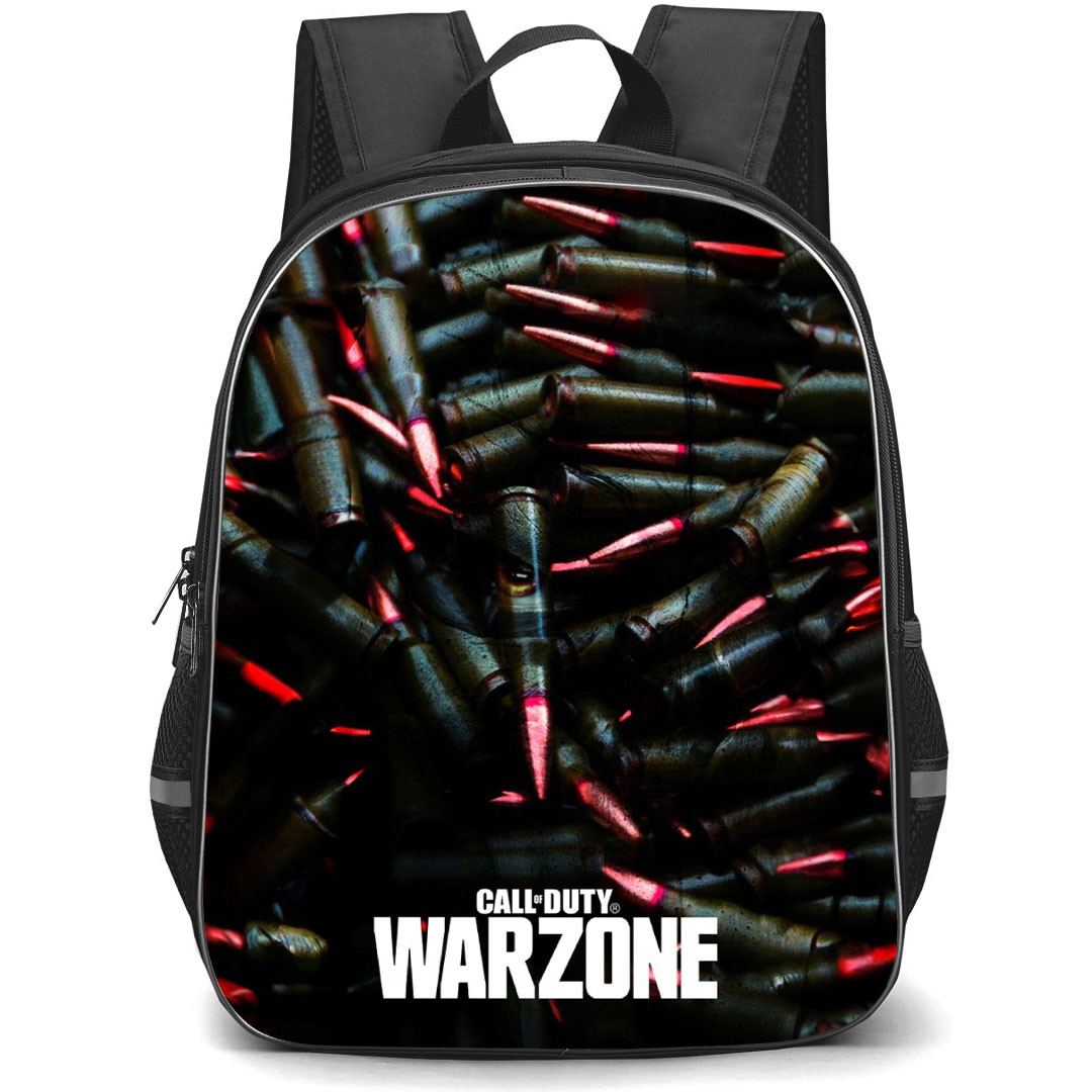 Call Of Duty Backpack StudentPack - Call Of Duty Warzone Bullets Background