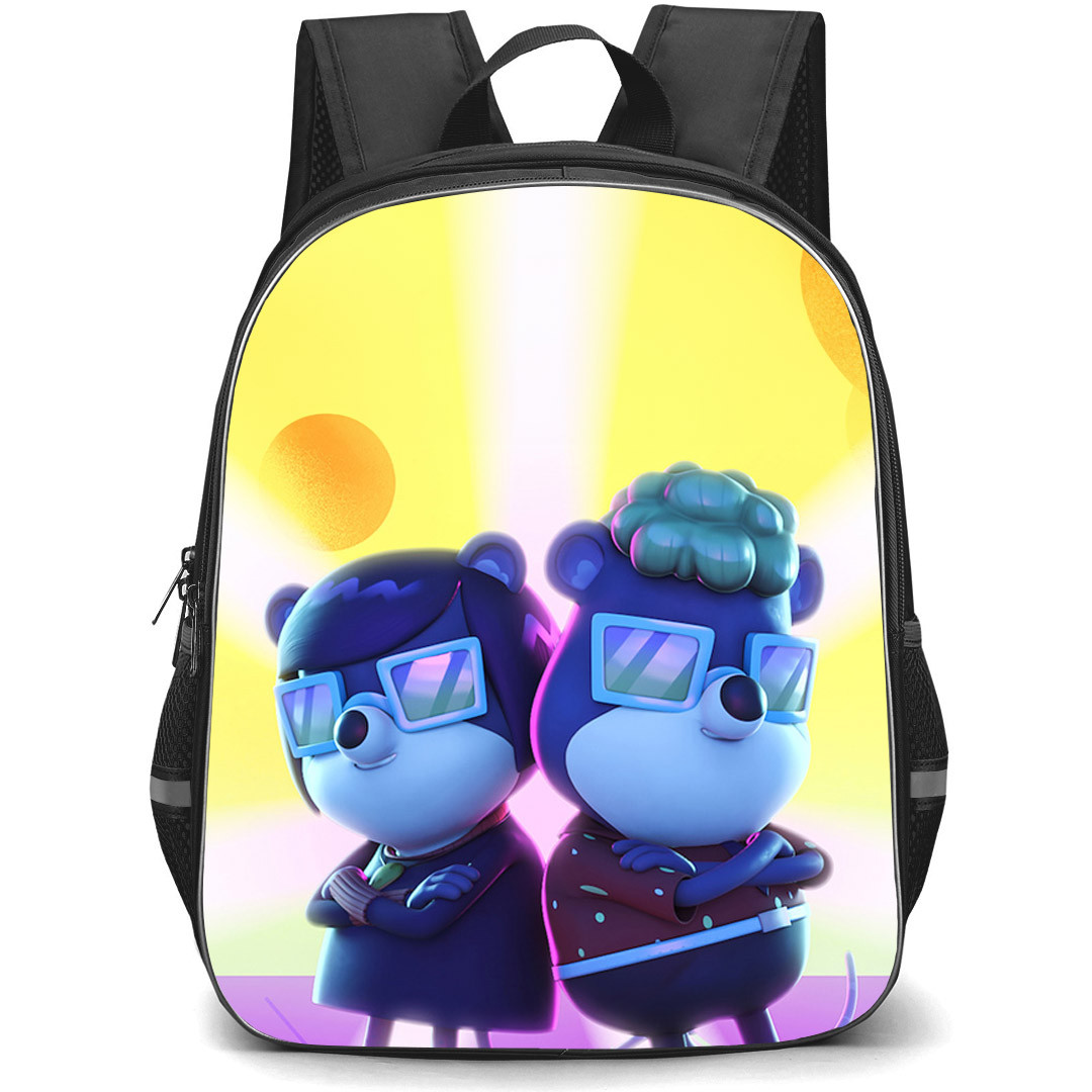 The Creature Cases Backpack StudentPack - Bill & Jill Heads Of Clade's Surveillance Team