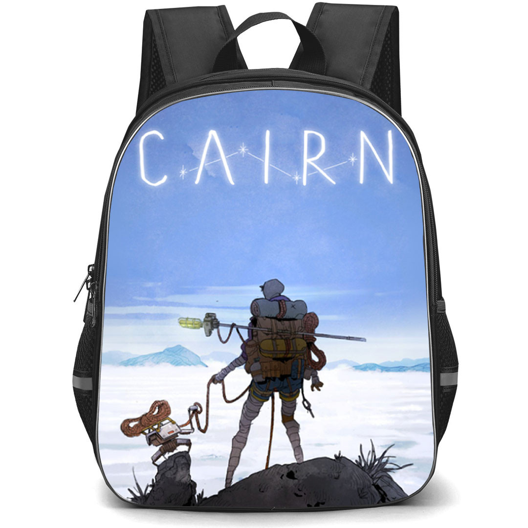 Cairn Backpack School Bag StudentPack - Cairn Above The Clouds Game Poster