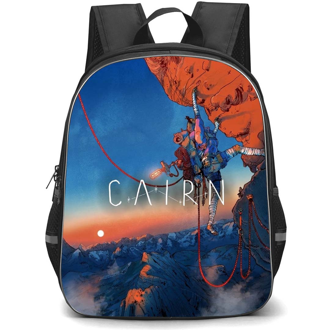 Cairn Backpack School Bag StudentPack - Cairn Rock Climbing Game Poster