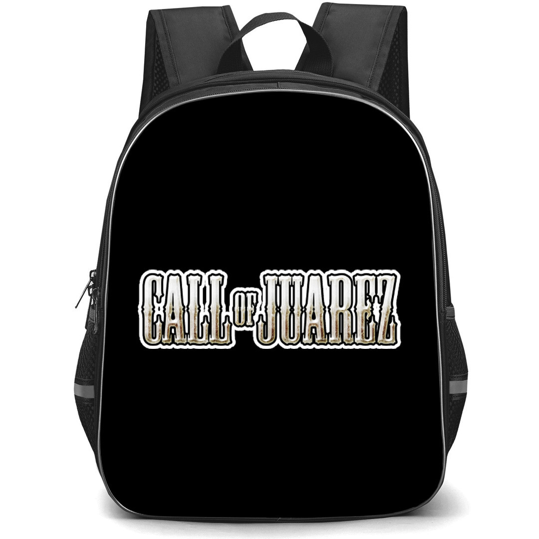 Call Of Juarez Backpack School Bag StudentPack - Call Of Juarez Game Logo Sticker