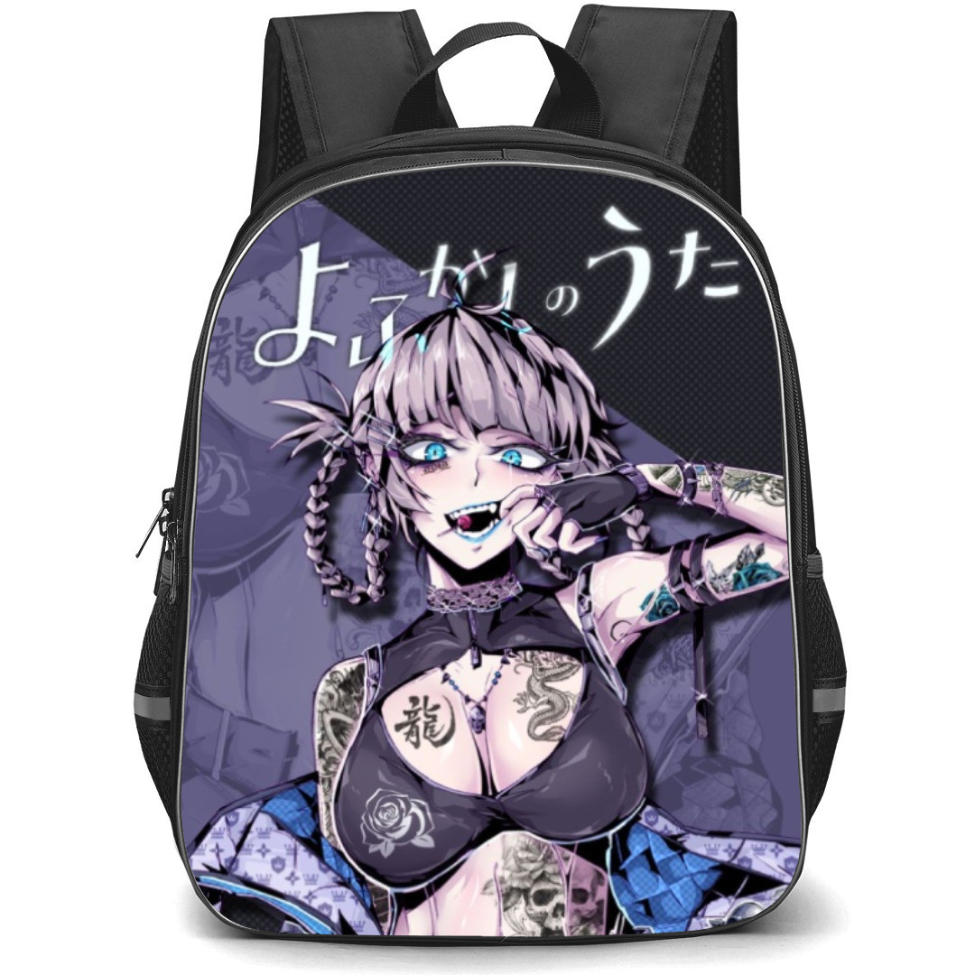 Call of The Night Nazuna Nanakusa Backpack StudentPack - Nazuna Nanakusa Finger in Mouth
