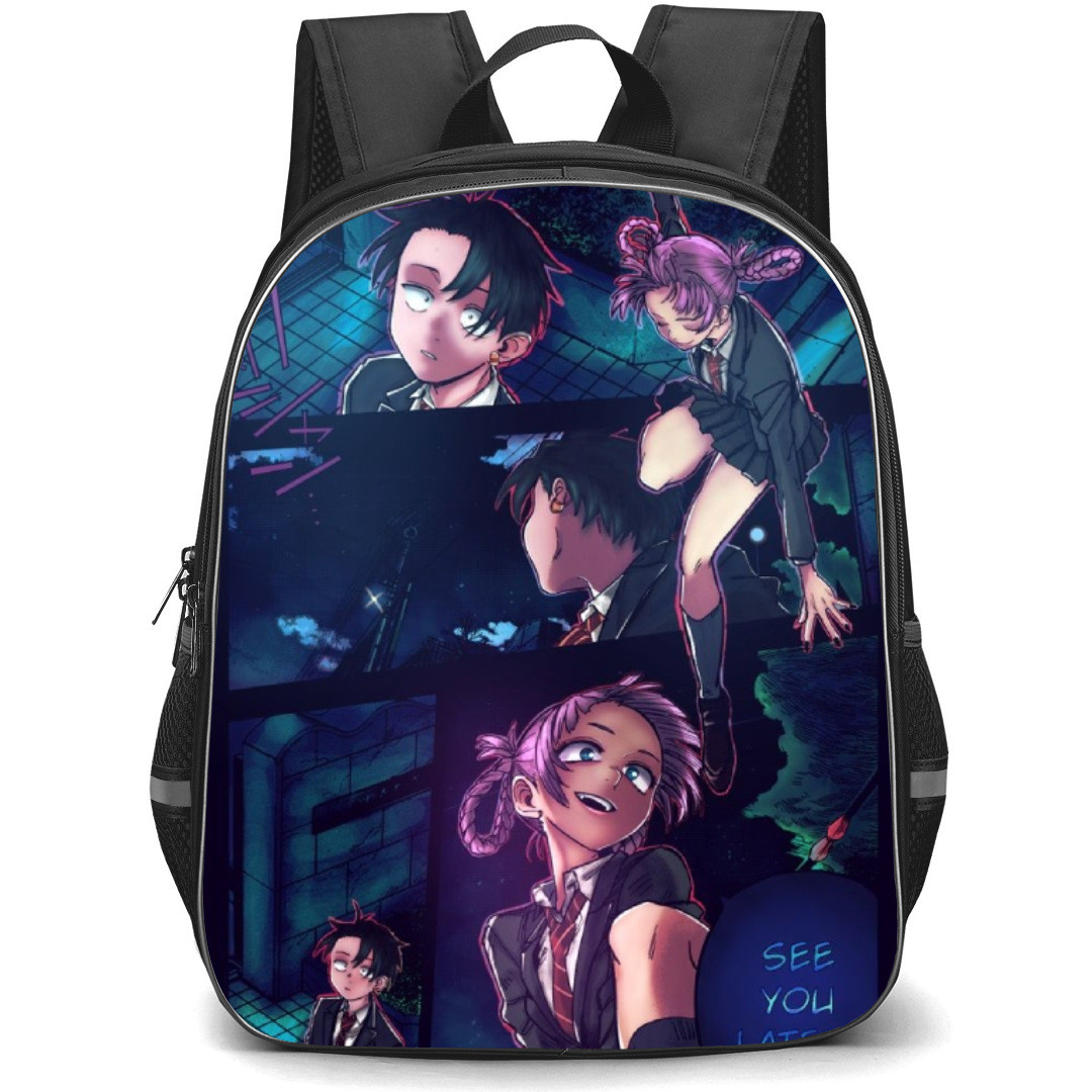 Call of The Night Nazuna Nanakusa Backpack StudentPack - Nazuna Nanakusa & Kou Yamori See You Later