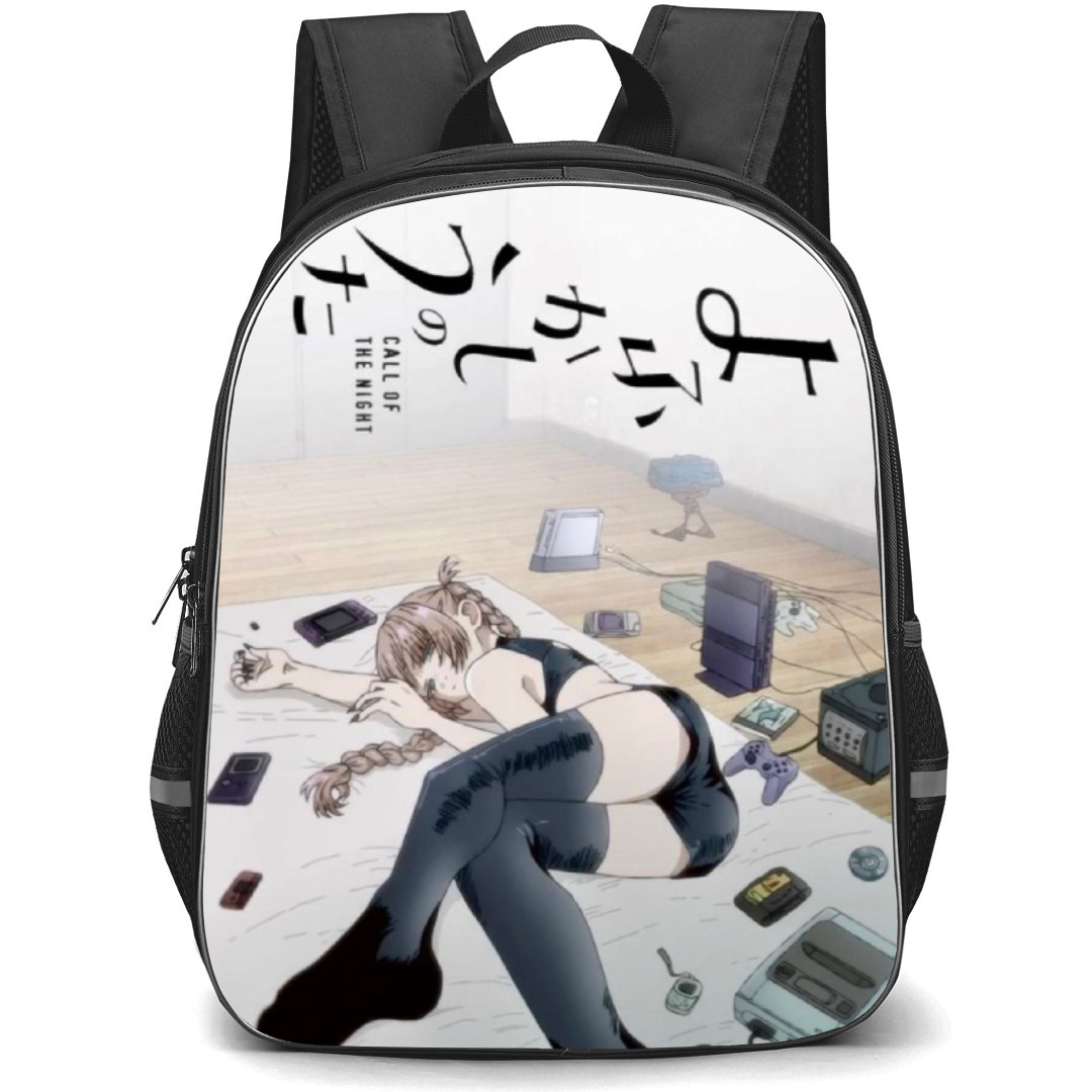 Call of The Night Nazuna Nanakusa Backpack StudentPack - Nazuna Nanakusa Slept Playing