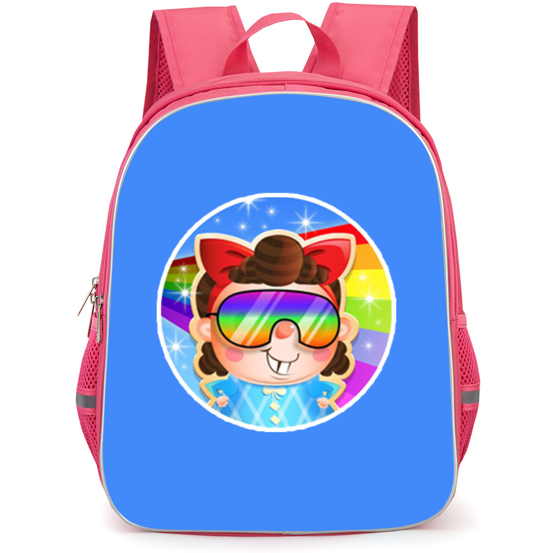 Candy Crush Backpack StudentPack - Candy Crush Soda Kimmy Round Sticker