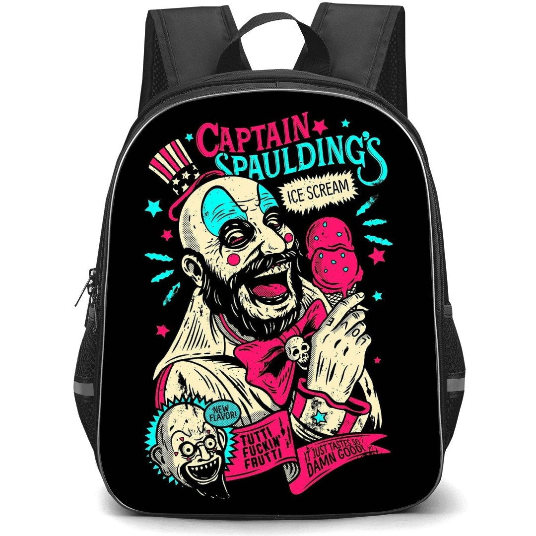 Captain Spaulding Backpack StudentPack - Captain Spaulding Ice Scream Pop Art