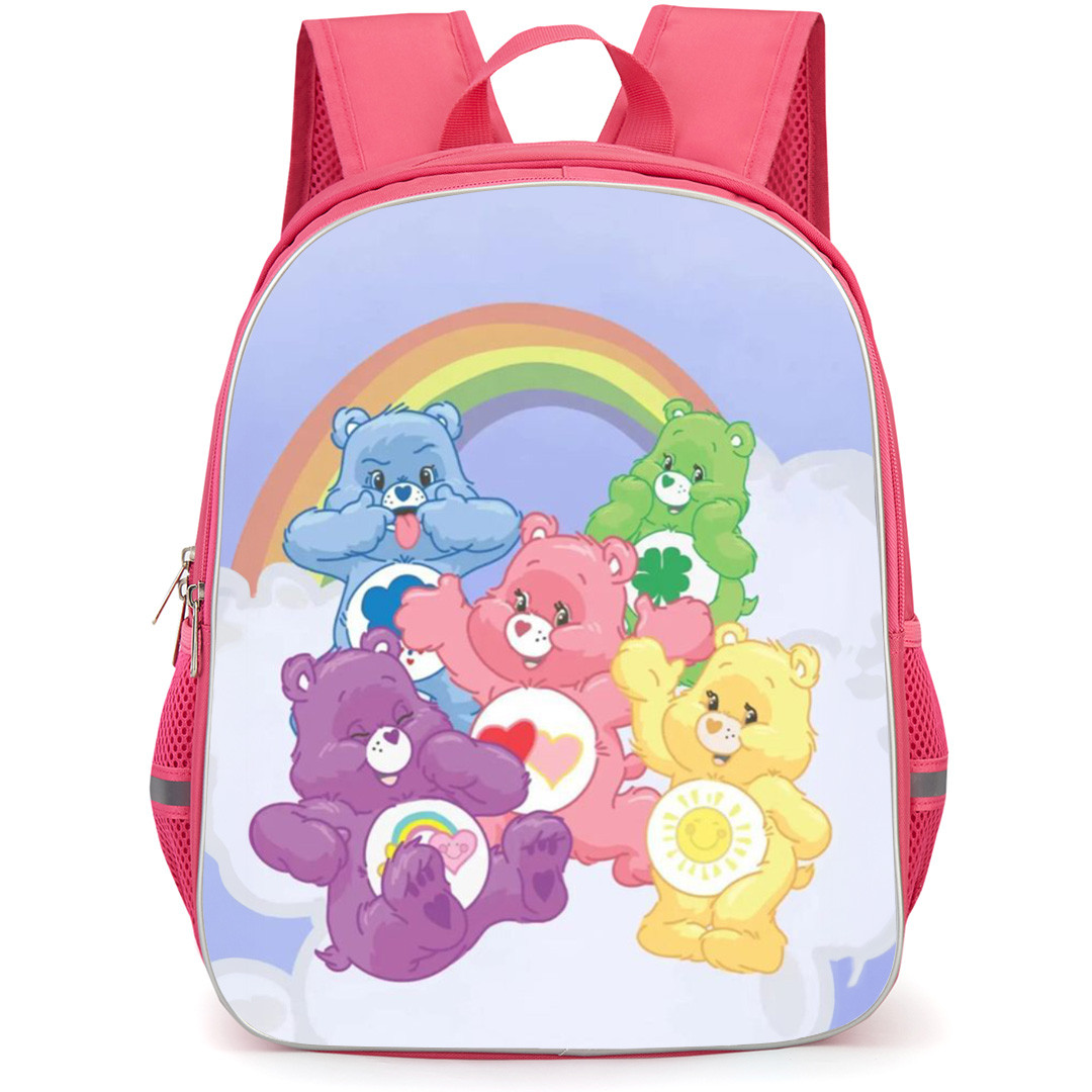 CareBears Backpack StudentPack - Characters Cloud Rainbow Goofy