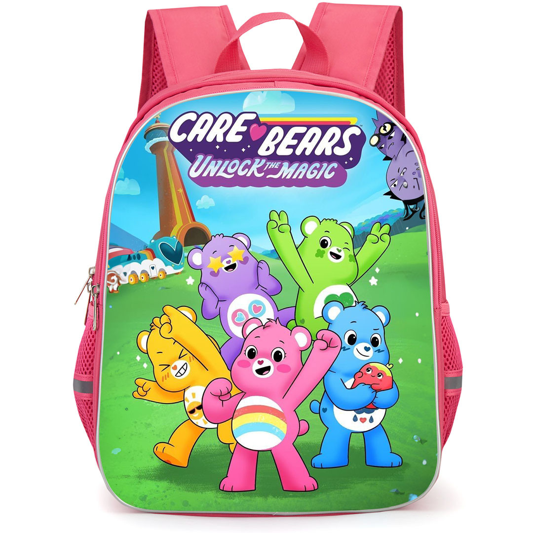CareBears Backpack StudentPack - Characters Unlock Magic Poster