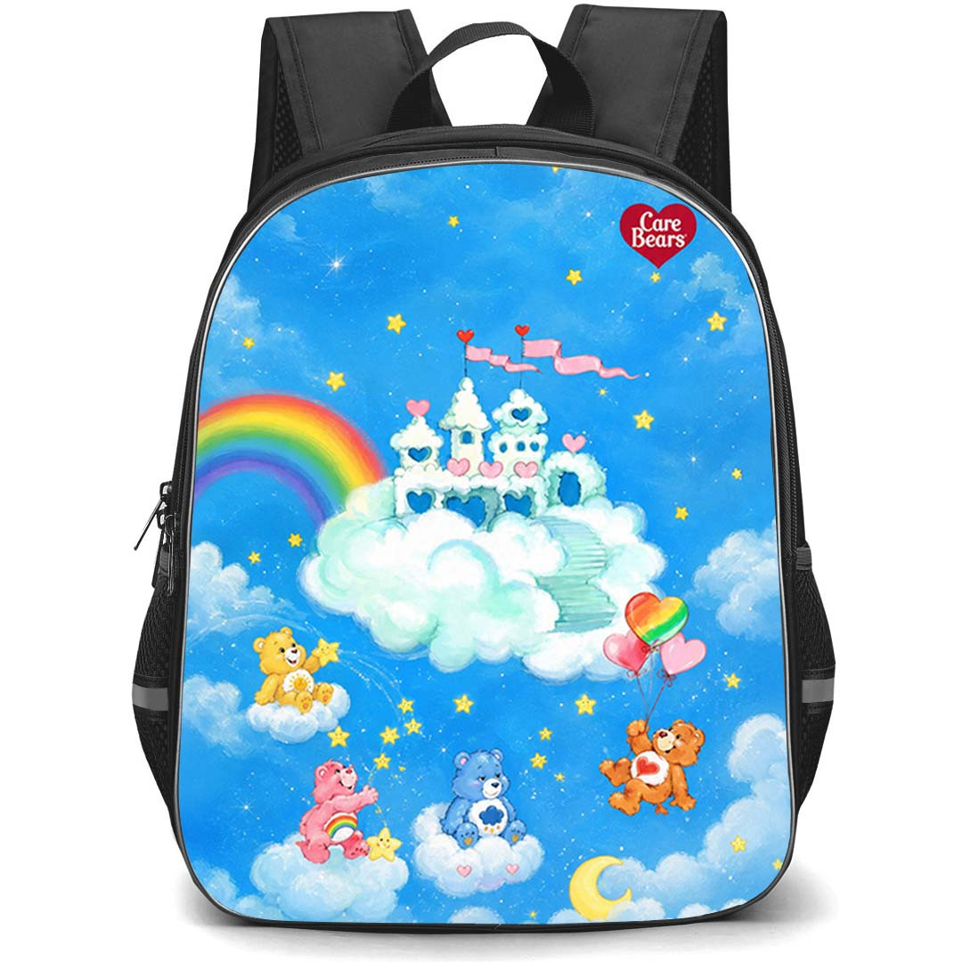 Care Bears Backpack School Bag StudentPack - Care Bears Dream Castle Sky Scene Poster