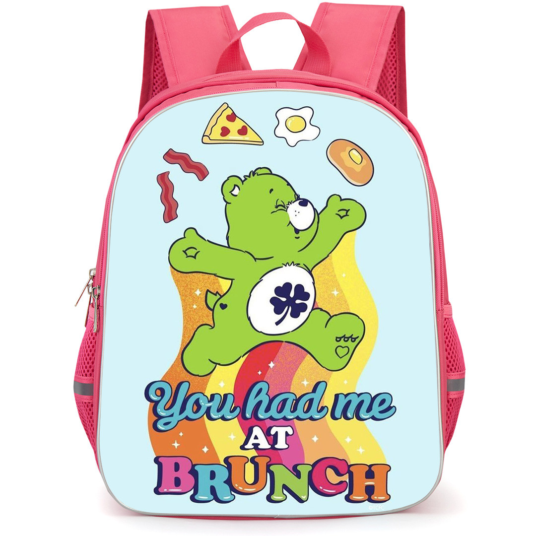 CareBears Good Luck Bear Backpack StudentPack - Good Luck Bear You Had Me At Brunch